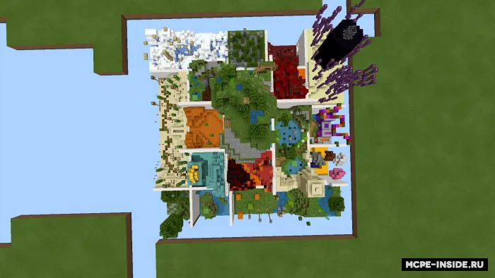 Parkur piramidasi — Minecraft xarita, rasm 3