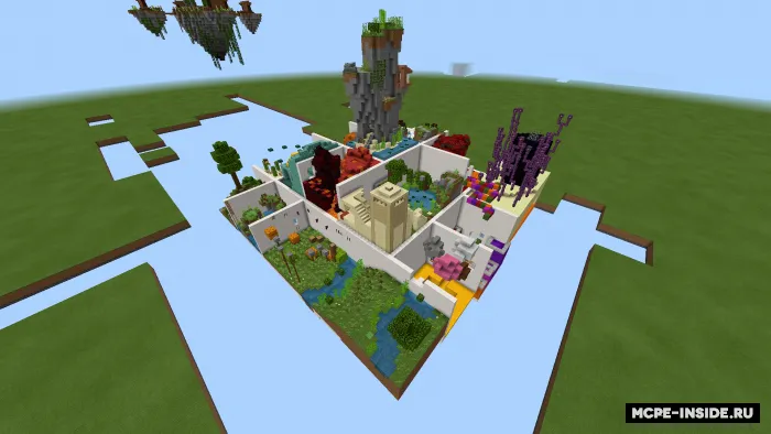 Parkur piramidasi — Minecraft xarita, rasm 4