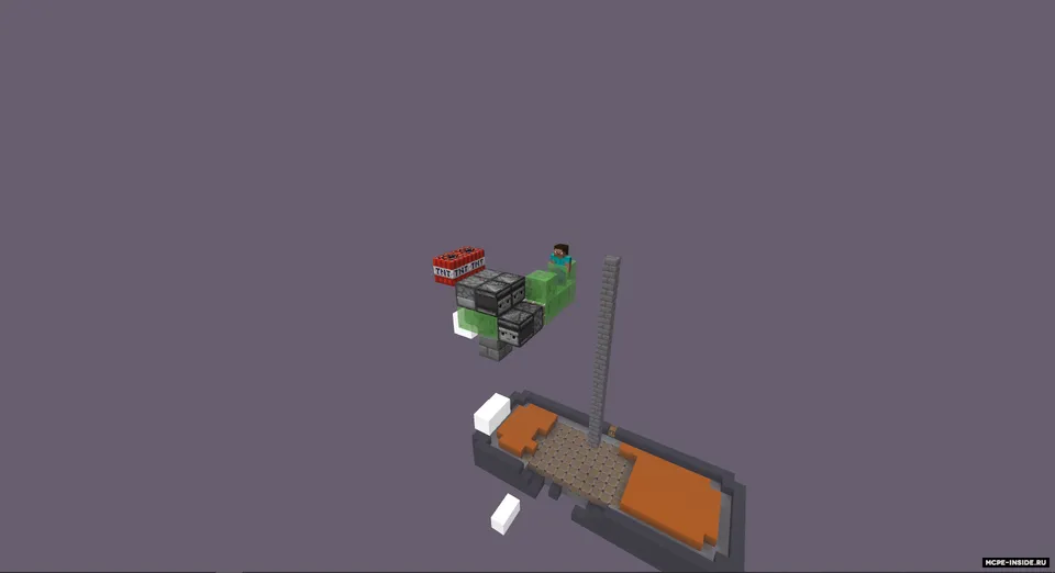 TNT jangi — Minecraft xarita, rasm 2