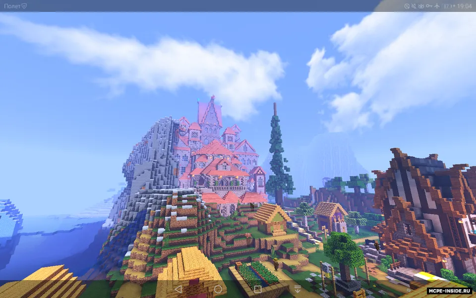 Rangli "Zenit" shahri — Minecraft xarita, rasm 2
