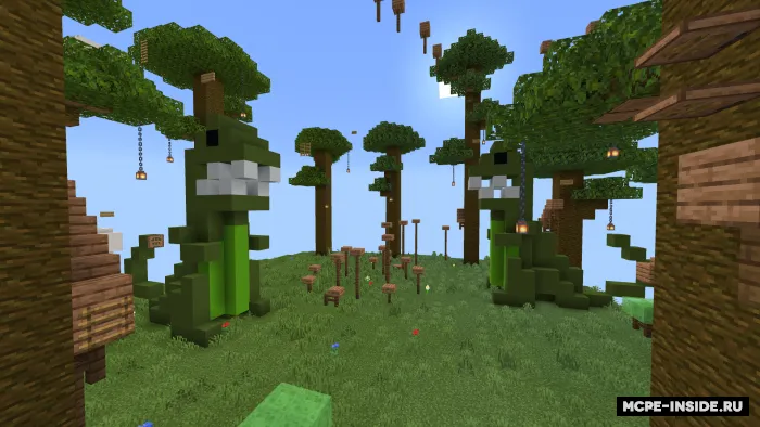 Orollar bo'ylab osmon parkuri — Minecraft xarita, rasm 1