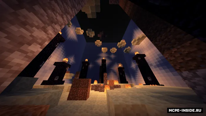 Tugmani top - Sarguzasht — Minecraft xarita, rasm 3