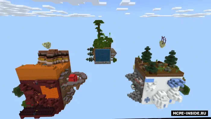 Skyblock — Minecraft xarita, rasm 1