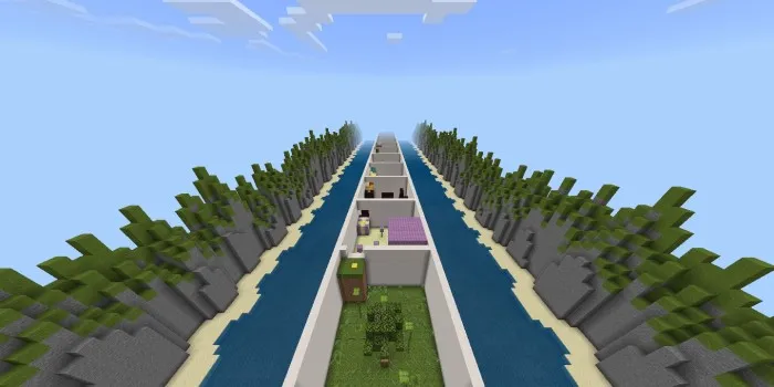 Parkur koridori — Minecraft xarita, rasm 4
