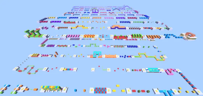 Kamalak parkuri — Minecraft xarita, rasm 1