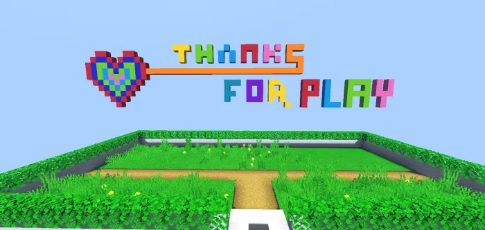 Kamalak parkuri — Minecraft xarita, rasm 2