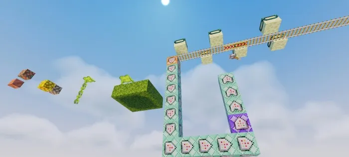 BeatSaber qo'l parkuri — Minecraft xarita, rasm 3