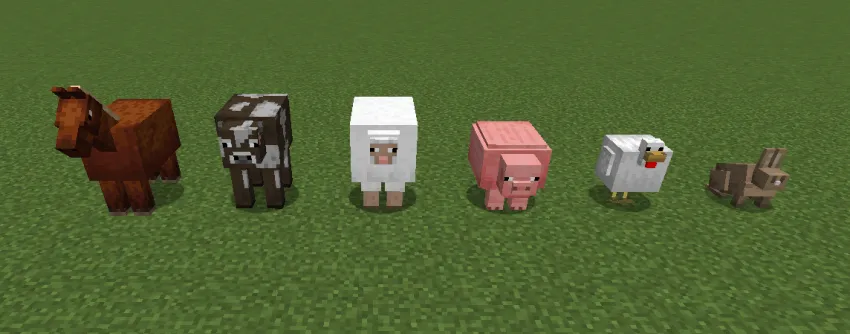 Overweight Animals — Minecraft mod, rasm 2