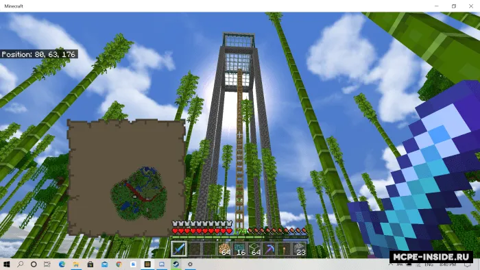Omon qolish uchun dunyo — Minecraft xarita, rasm 2