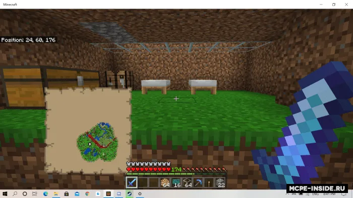 Omon qolish uchun dunyo — Minecraft xarita, rasm 4