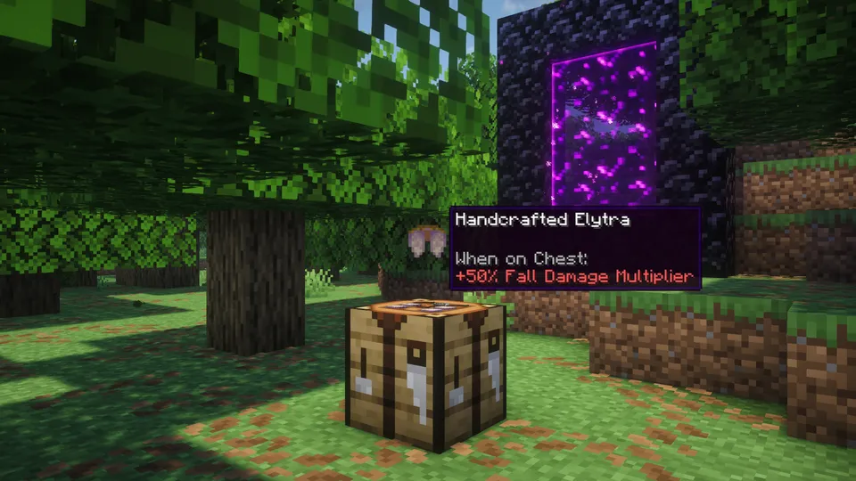 Handcrafted Elytra — Minecraft mod, rasm 4