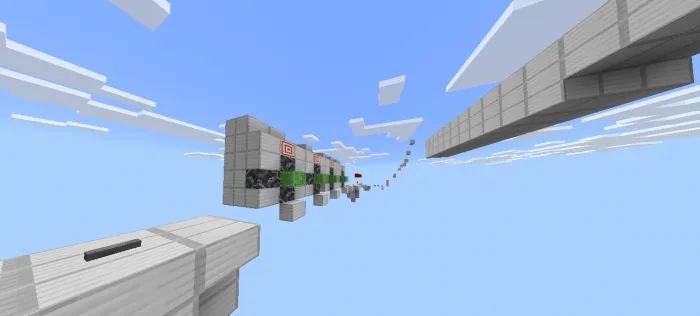 Ikki kishilik parkur — Minecraft xarita, rasm 3