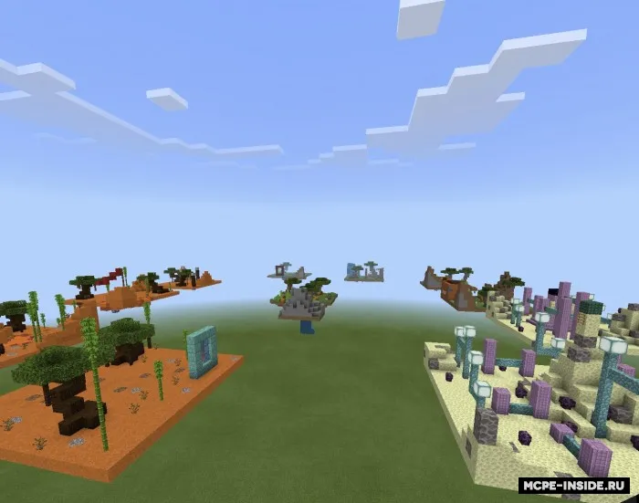 Biomlar bo'ylab parkur — Minecraft xarita, rasm 2