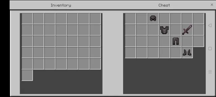 Sanduq-blok — Minecraft xarita, rasm 4