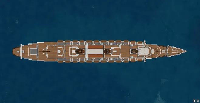Queen Mary lineri — Minecraft xarita, rasm 3