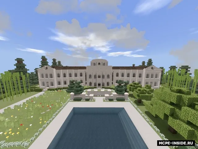 Qumtosh villa — Minecraft xarita, rasm 4