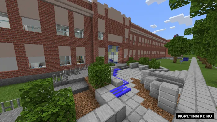 Amerika o'rta maktabi — Minecraft xarita, rasm 2