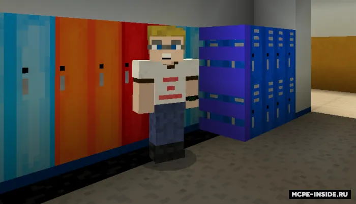 Amerika o'rta maktabi — Minecraft xarita, rasm 3