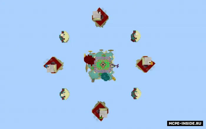 Fantasy BedWars — Minecraft xarita, rasm 2