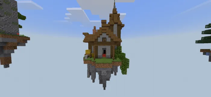 Skyblock + — Minecraft xarita, rasm 1