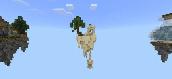 Skyblock + — Minecraft xarita, rasm 2