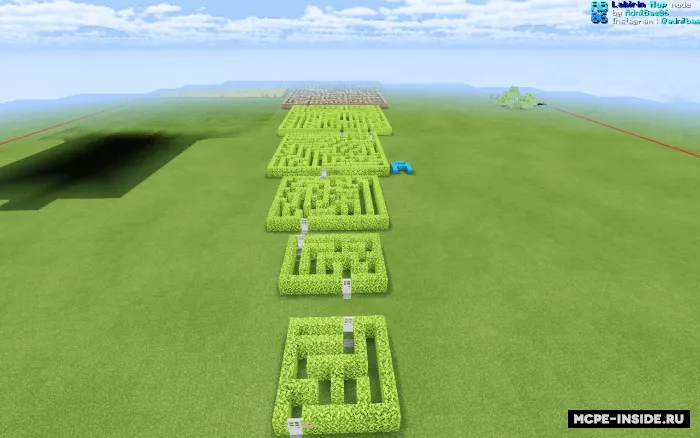Labirint — Minecraft xarita, rasm 1