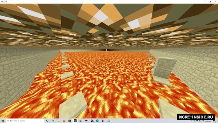 Auruburus yo'qolgan ibodatxonasidan qochish — Minecraft xarita, rasm 2