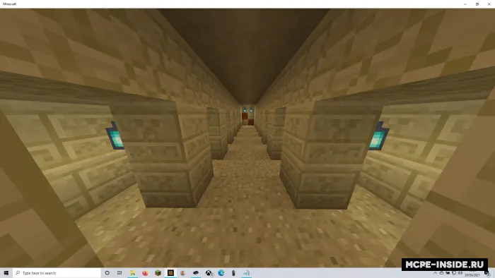 Auruburus yo'qolgan ibodatxonasidan qochish — Minecraft xarita, rasm 4