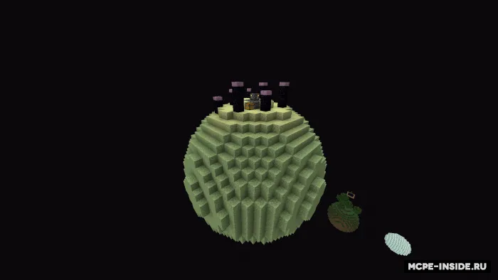 Kosmik skyblock — Minecraft xarita, rasm 4