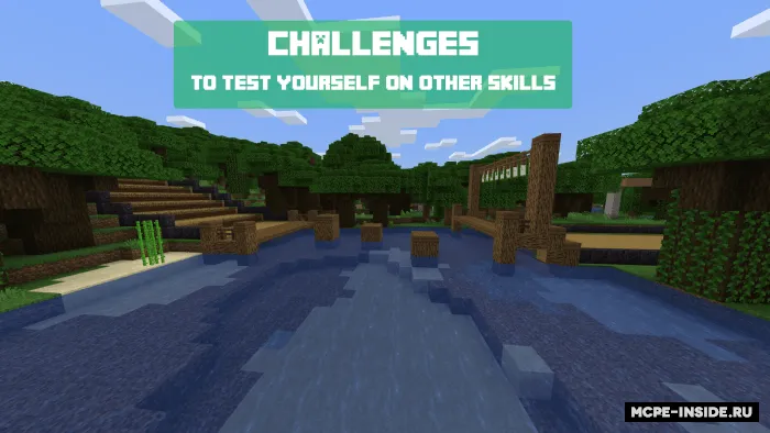 MCPE poyga — Minecraft xarita, rasm 2