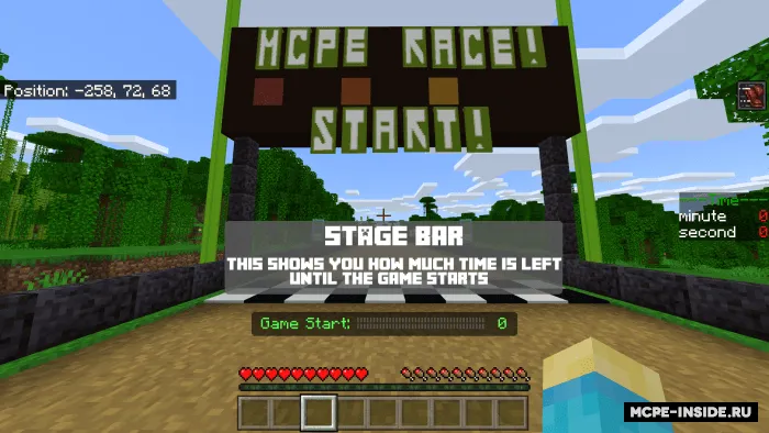 MCPE poyga — Minecraft xarita, rasm 3