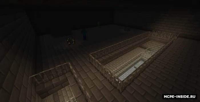 Super Zombi Run — Minecraft xarita, rasm 2