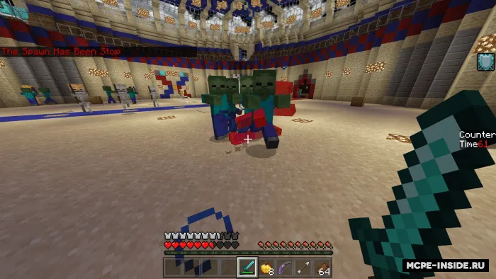Mob arena — Minecraft xarita, rasm 4
