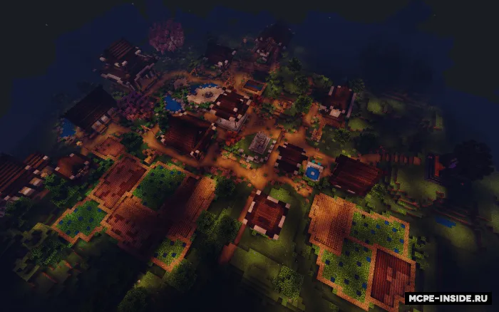 Corteserino'dan yapon qishlog'i — Minecraft xarita, rasm 3