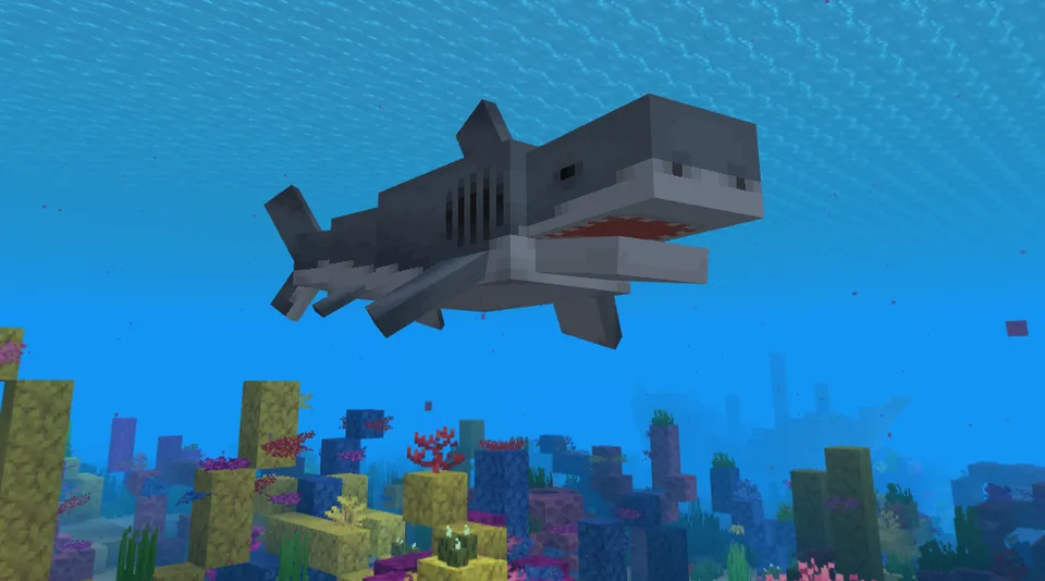 Ben's Sharks — Minecraft mod, rasm 2
