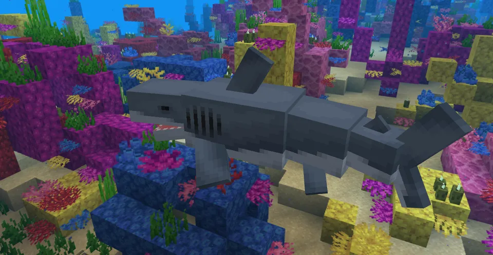 Ben's Sharks — Minecraft mod, rasm 3