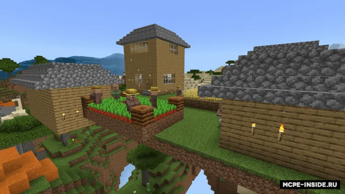 Uchar orolda omon qolish — Minecraft xarita, rasm 2