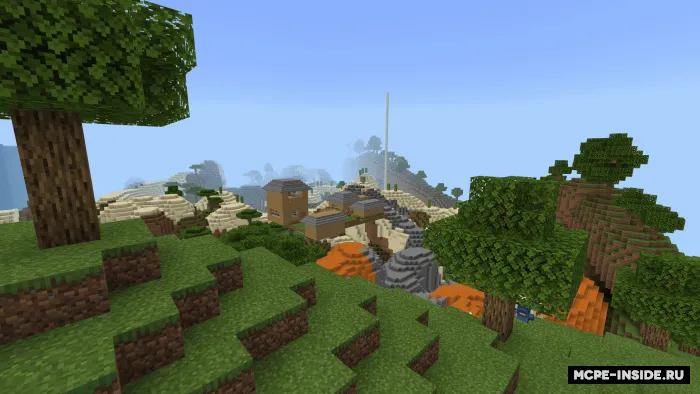 Uchar orolda omon qolish — Minecraft xarita, rasm 3