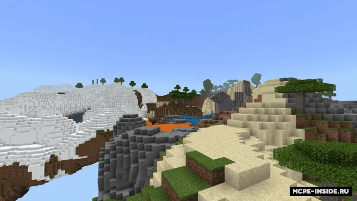 Uchar orolda omon qolish — Minecraft xarita, rasm 4
