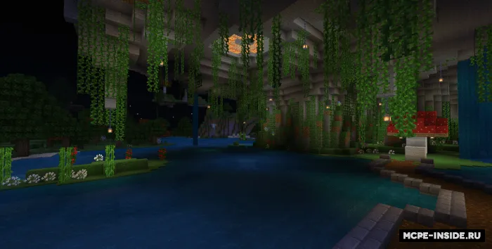 Mot'dan qo'ziqorin shaklidagi uy — Minecraft xarita, rasm 2