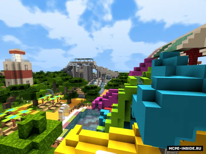 Blazer'dan akvapark — Minecraft xarita, rasm 1