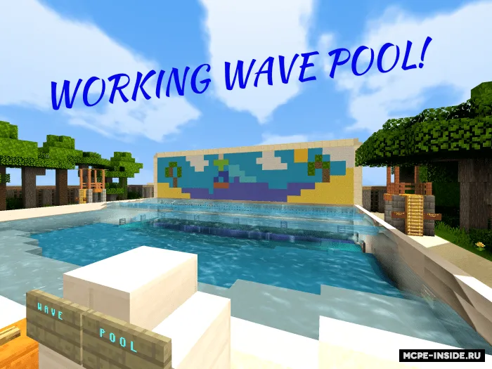Blazer'dan akvapark — Minecraft xarita, rasm 2