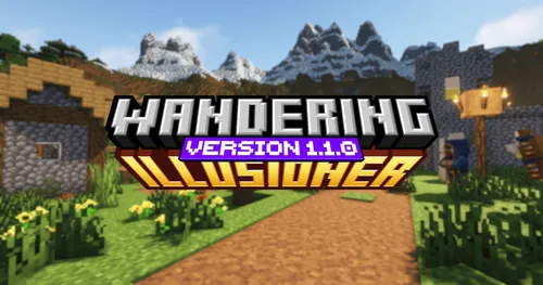 Wandering Illusioner — Minecraft mod, rasm 1