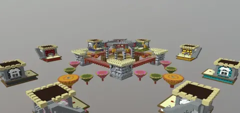 Bolalar maydonchasida Bedwars