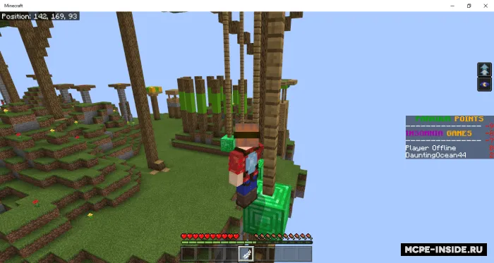 Parkur orollarida chempionat — Minecraft xarita, rasm 4