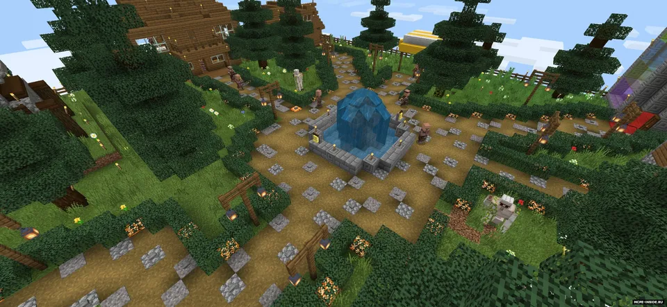 Osmon qishlog'i — Minecraft xarita, rasm 3
