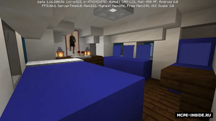 Bort raqami bir — Minecraft xarita, rasm 2