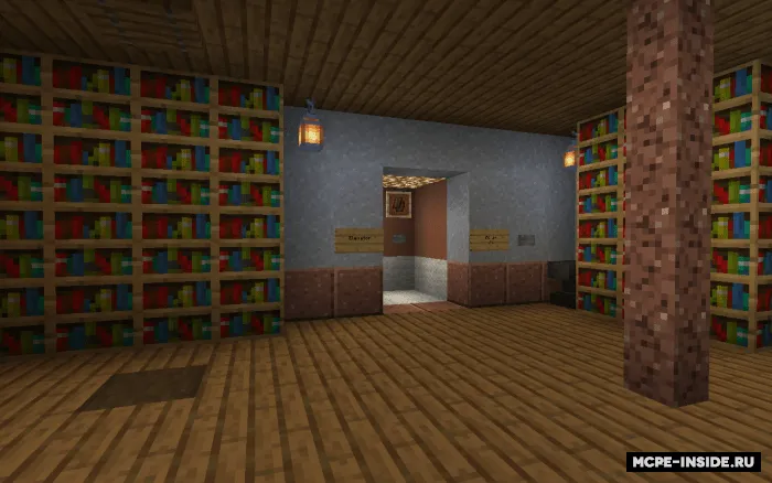 Kutubxonadan qochish — Minecraft xarita, rasm 4