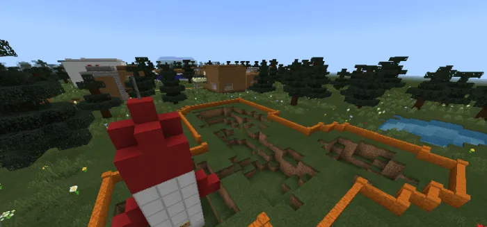 Zombi apokalipsisi — Minecraft xarita, rasm 2