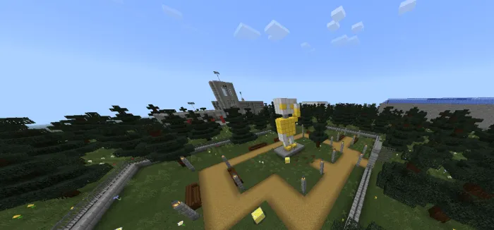 Zombi apokalipsisi — Minecraft xarita, rasm 3